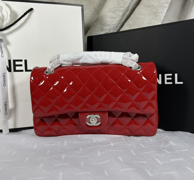 CC Bags Best Classic Flap Bag Patent 25cm