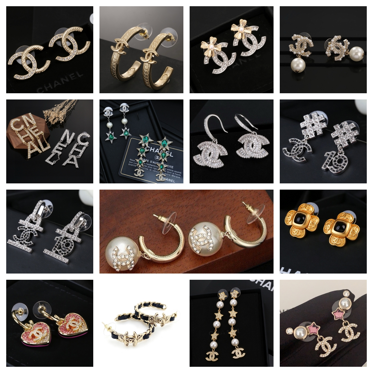 CC Earrings Good Quality