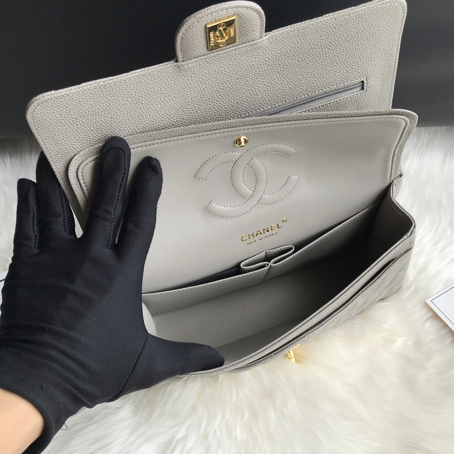 CC Bags Best Classic Flap Bag Caviar 25cm