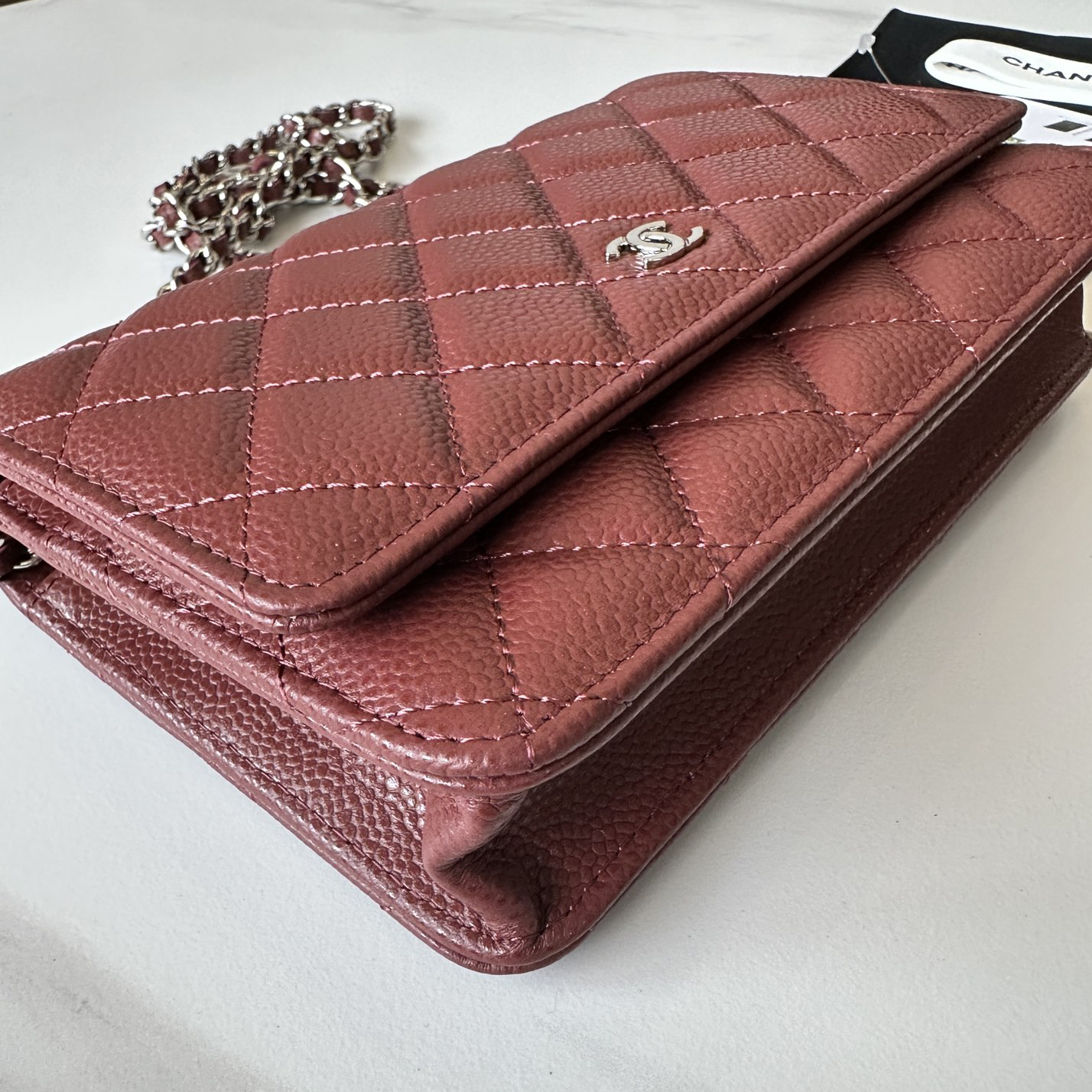 CC Bags Best Caviar Wallet on Chain 19cm