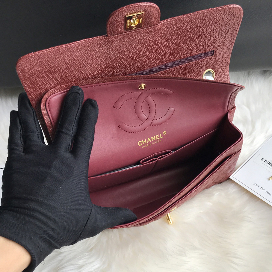 CC Bags Best Classic Flap Bag Caviar 25cm