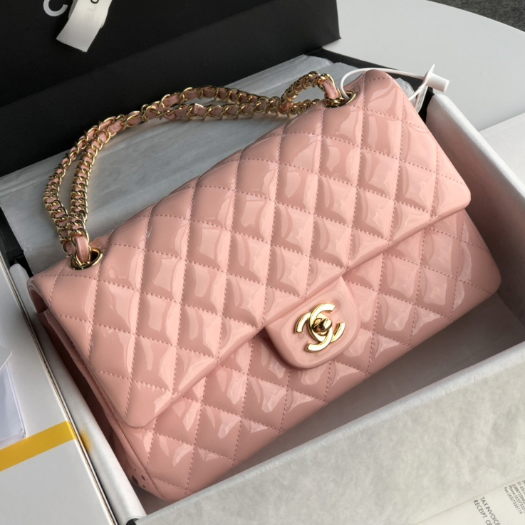 CC Bags Best Classic Flap Bag Patent 25cm