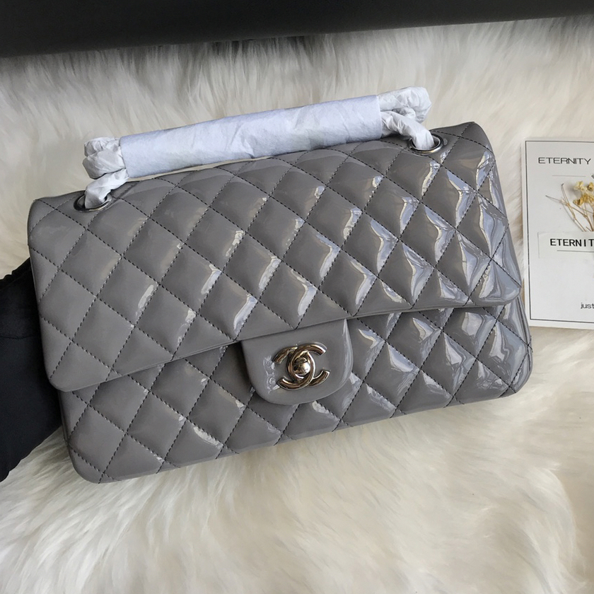 CC Bags Best Classic Flap Bag Patent 25cm
