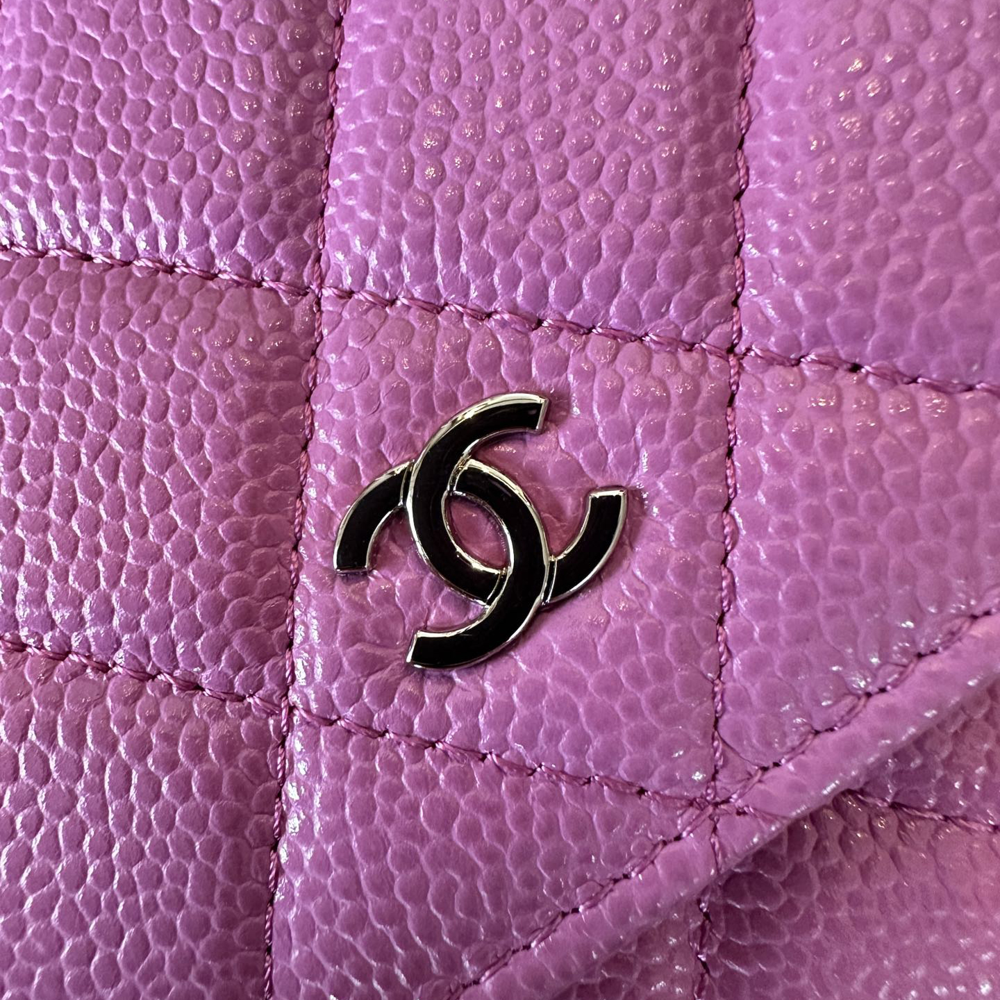 CC Bags Best Caviar Wallet on Chain 19cm