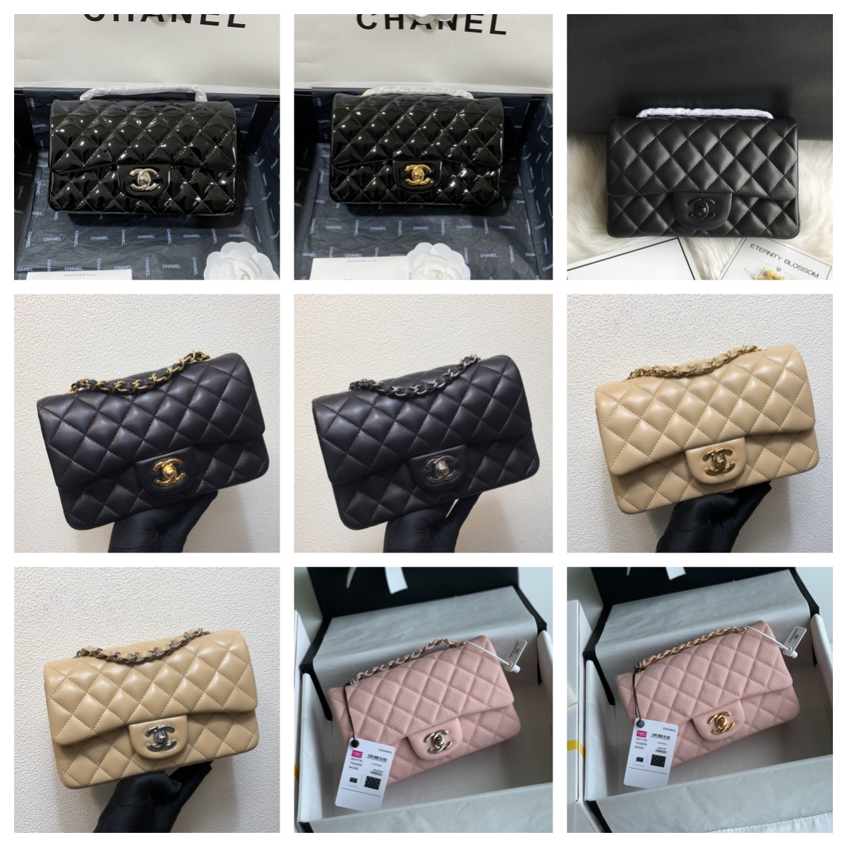 CC Bags Classic Quilted Shoulder Best 20cm