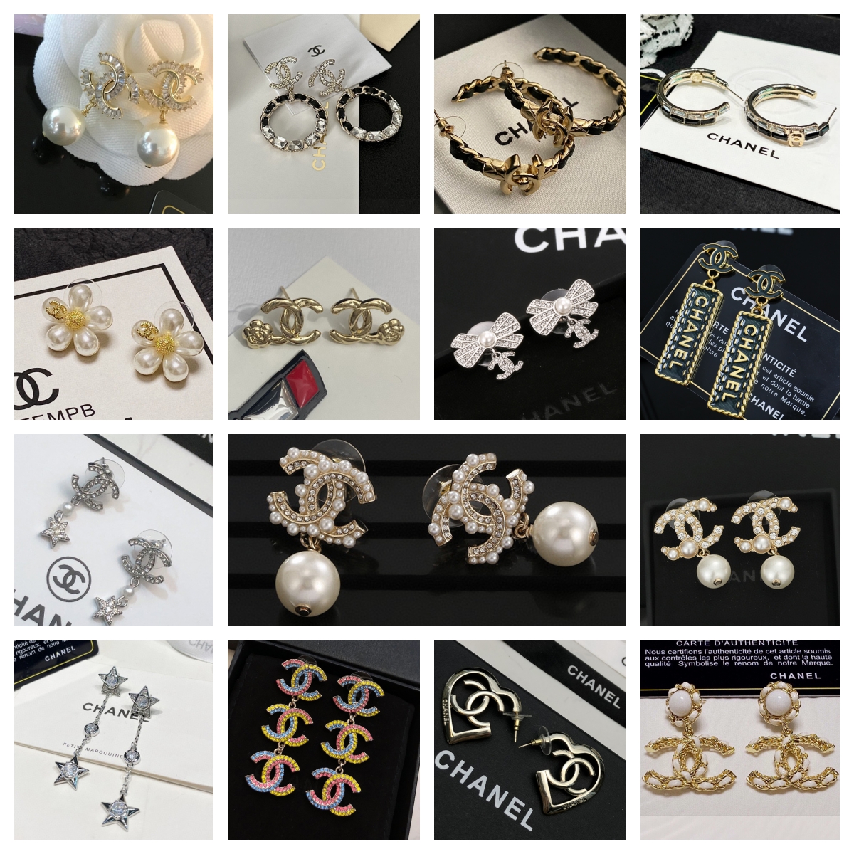 CC Earrings Good Quality