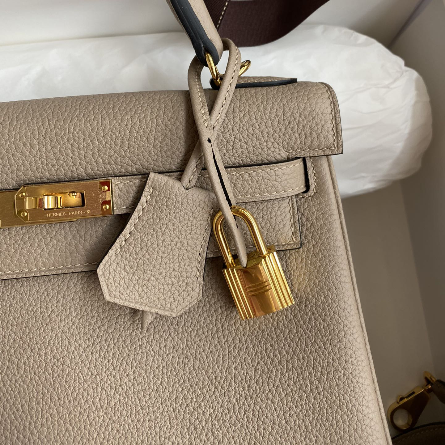 oKELLYo Bags 25cm Togo Leather Best