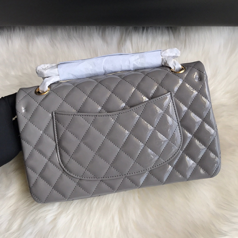 CC Bags Best Classic Flap Bag Patent 25cm