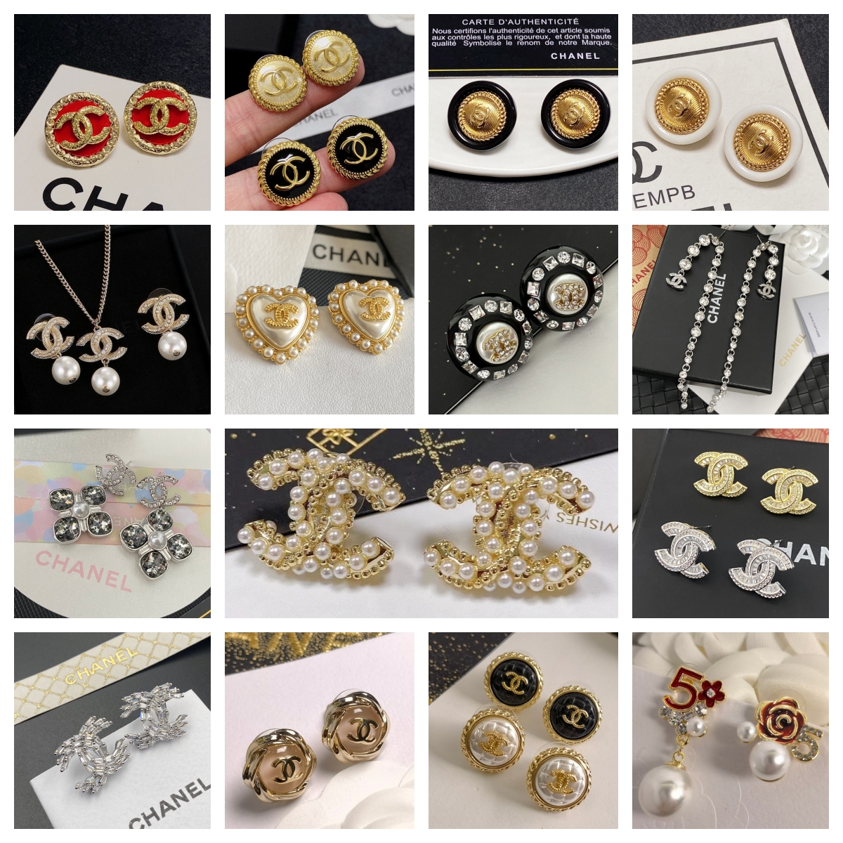 CC Earrings Good Quality