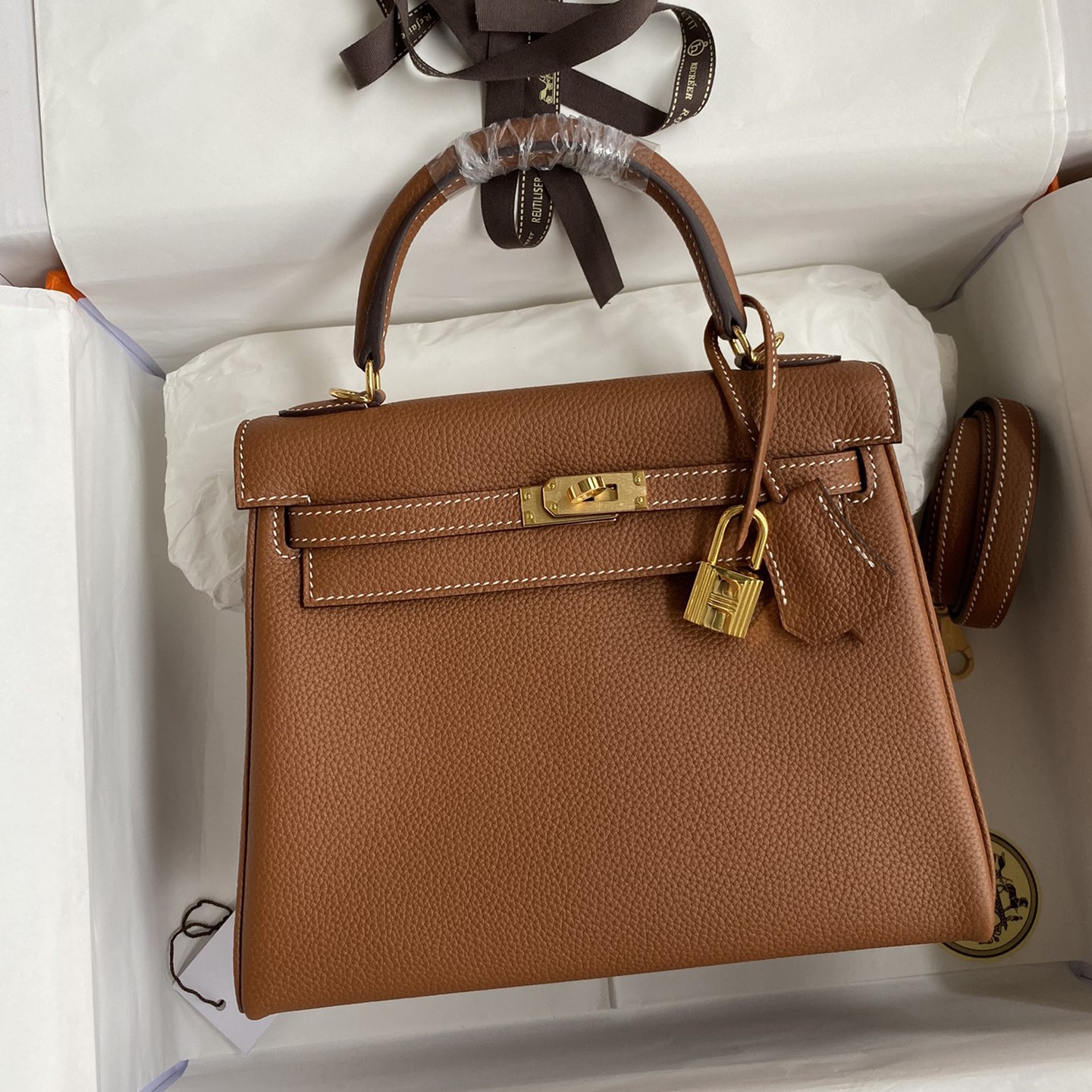 oKELLYo Bags 25cm Togo Leather Best