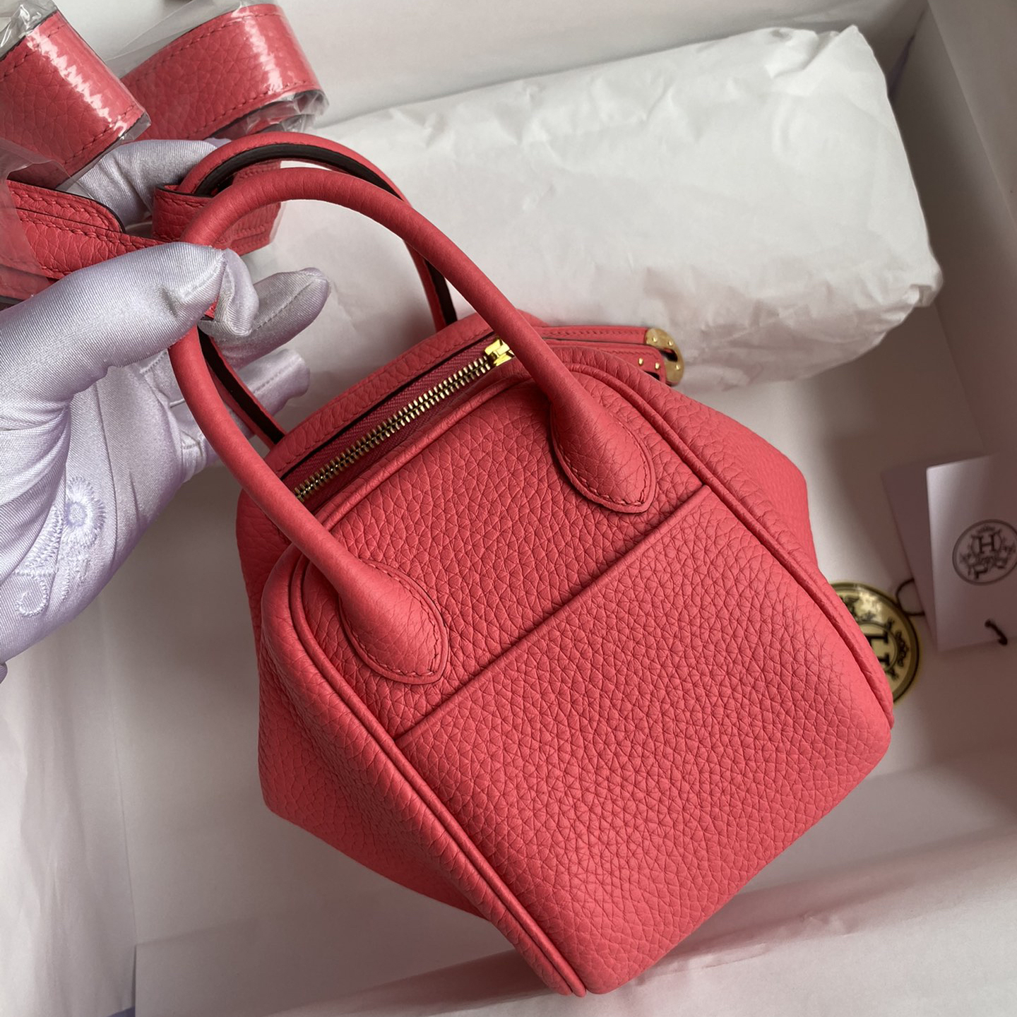 oLINDYo Bags mini 19cm Leather Best