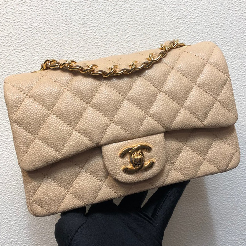 CC Bags Classic Quilted Shoulder Best 20cm