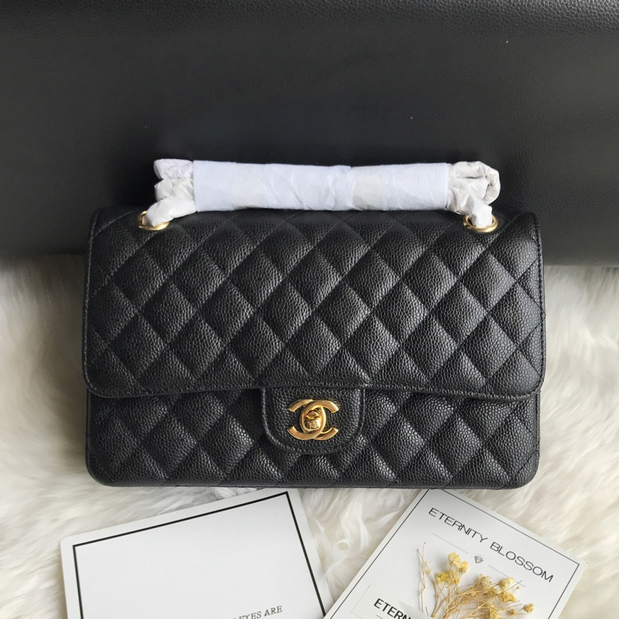 CC Bags Best Classic Flap Bag Caviar 25cm