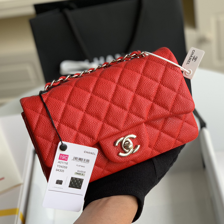 CC Bags Classic Quilted Shoulder Best 20cm