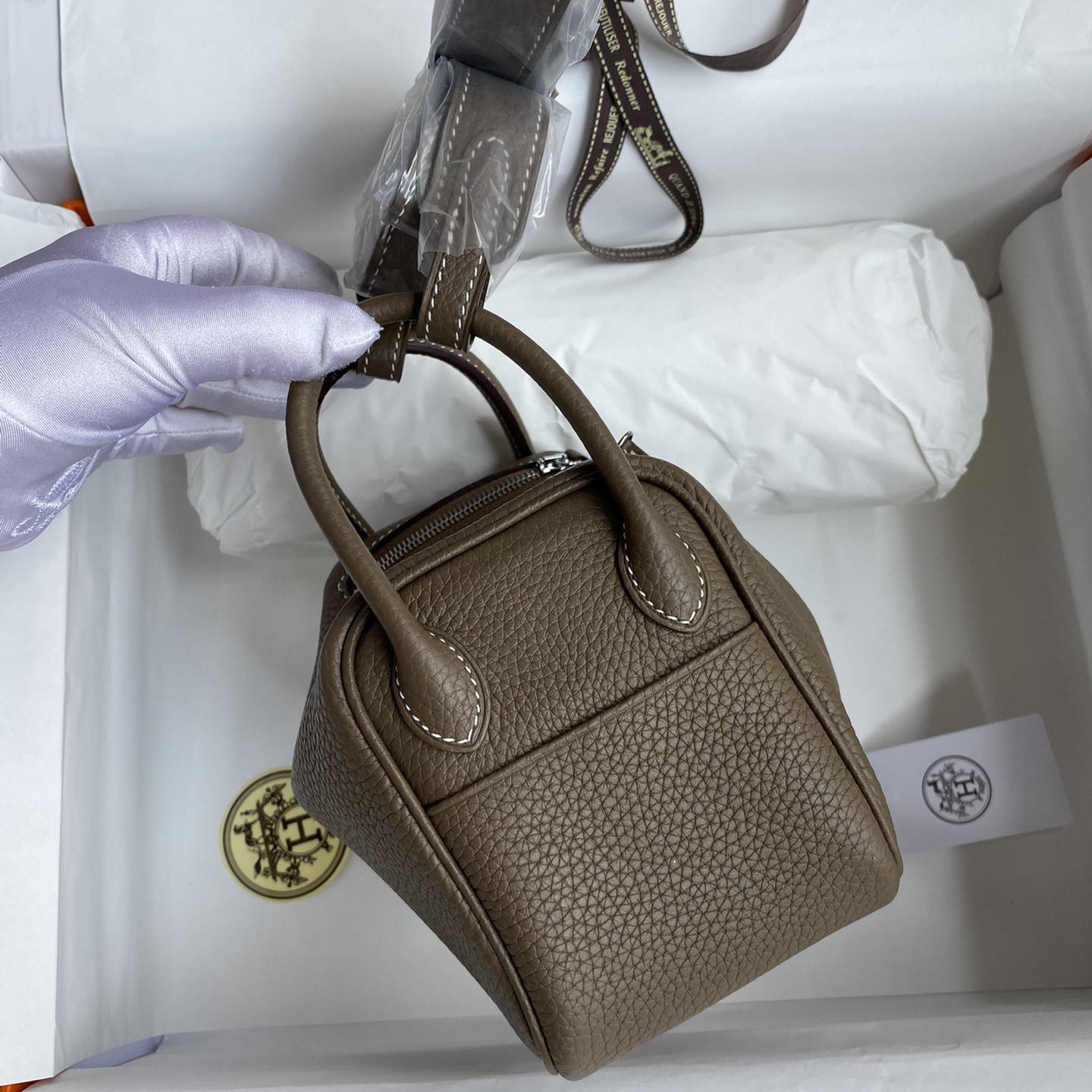oLINDYo Bags mini 19cm Leather Best
