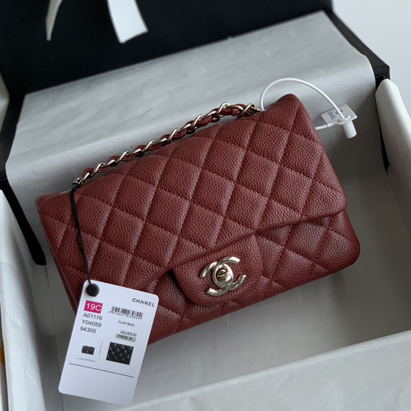CC Bags Classic Quilted Shoulder Best 20cm