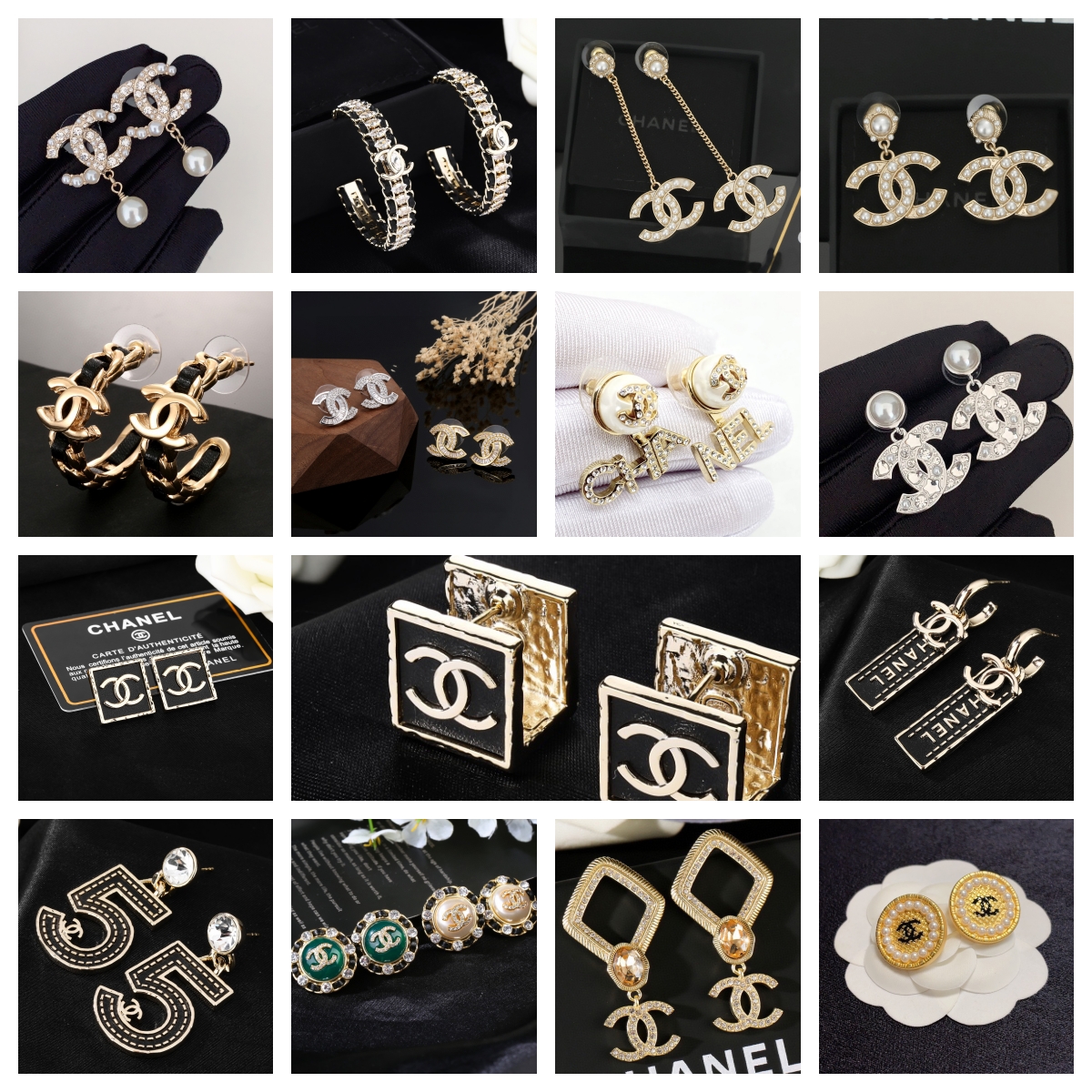 CC Earrings Good Quality