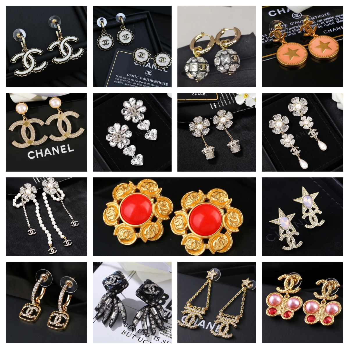CC Earrings Good Quality