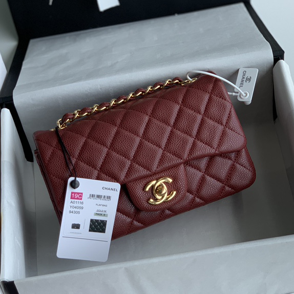 CC Bags Classic Quilted Shoulder Best 20cm