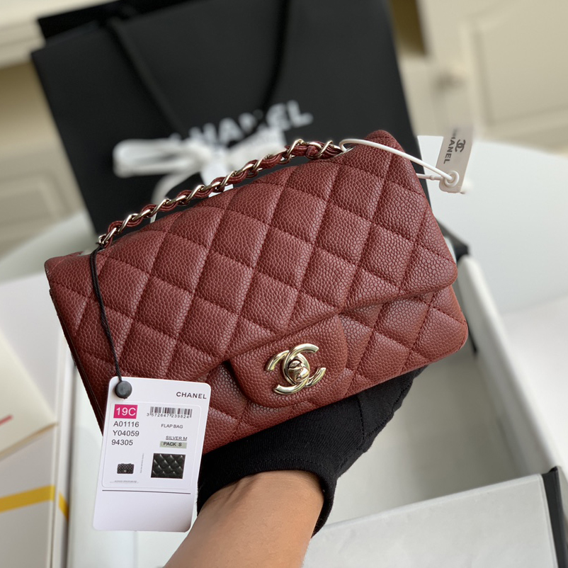 CC Bags Classic Quilted Shoulder Best 20cm