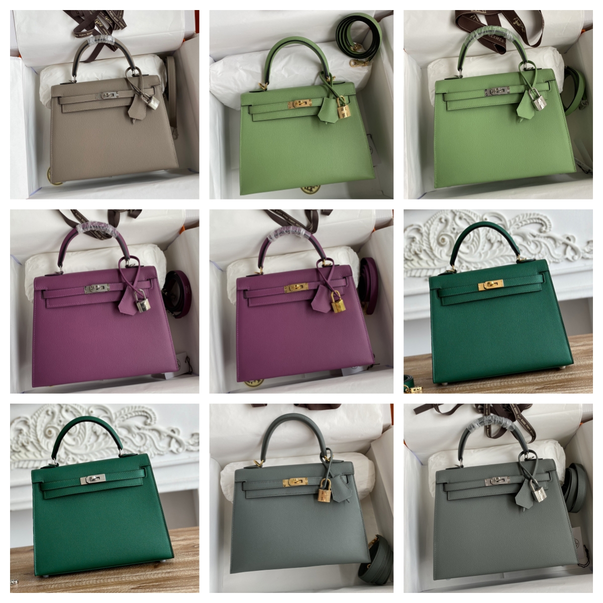 oKELLYo Bags 25cm Epsom Leather Best