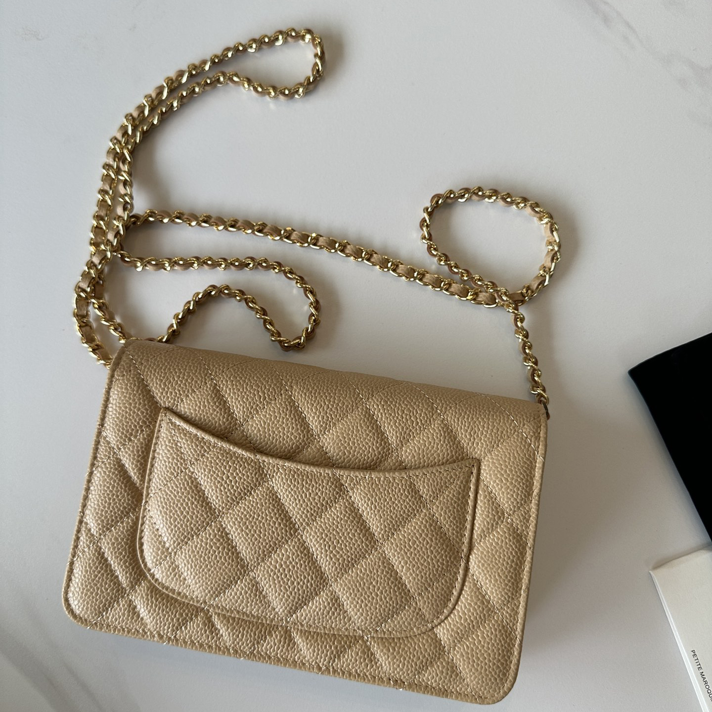 CC Bags Best Caviar Wallet on Chain 19cm