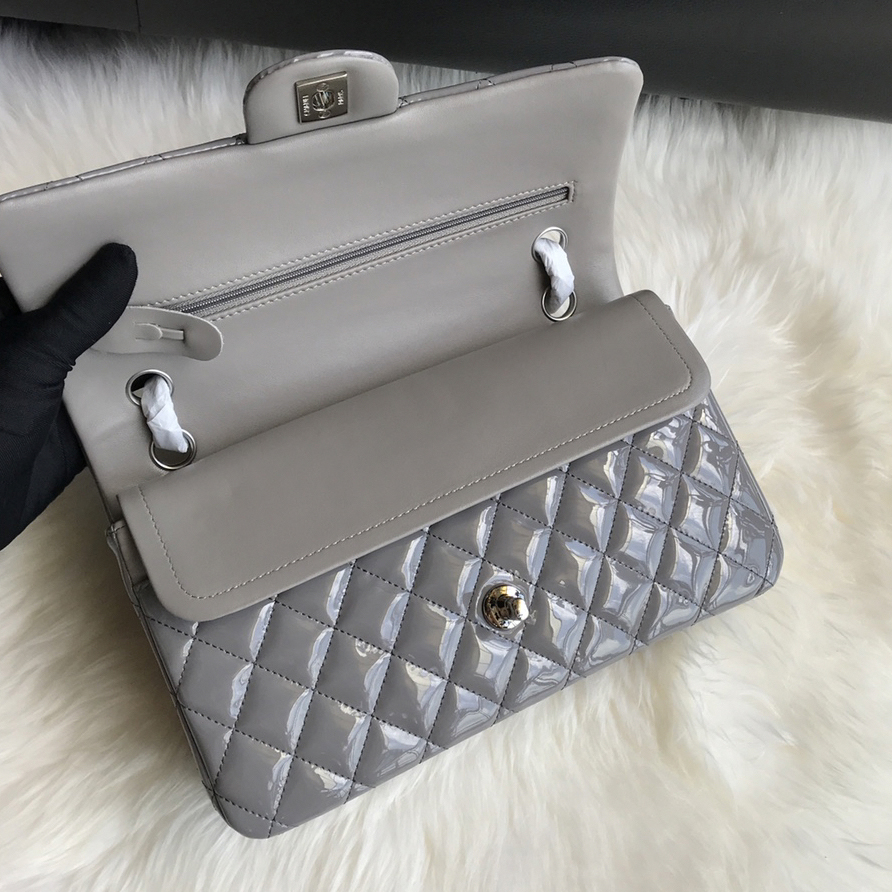 CC Bags Best Classic Flap Bag Patent 25cm
