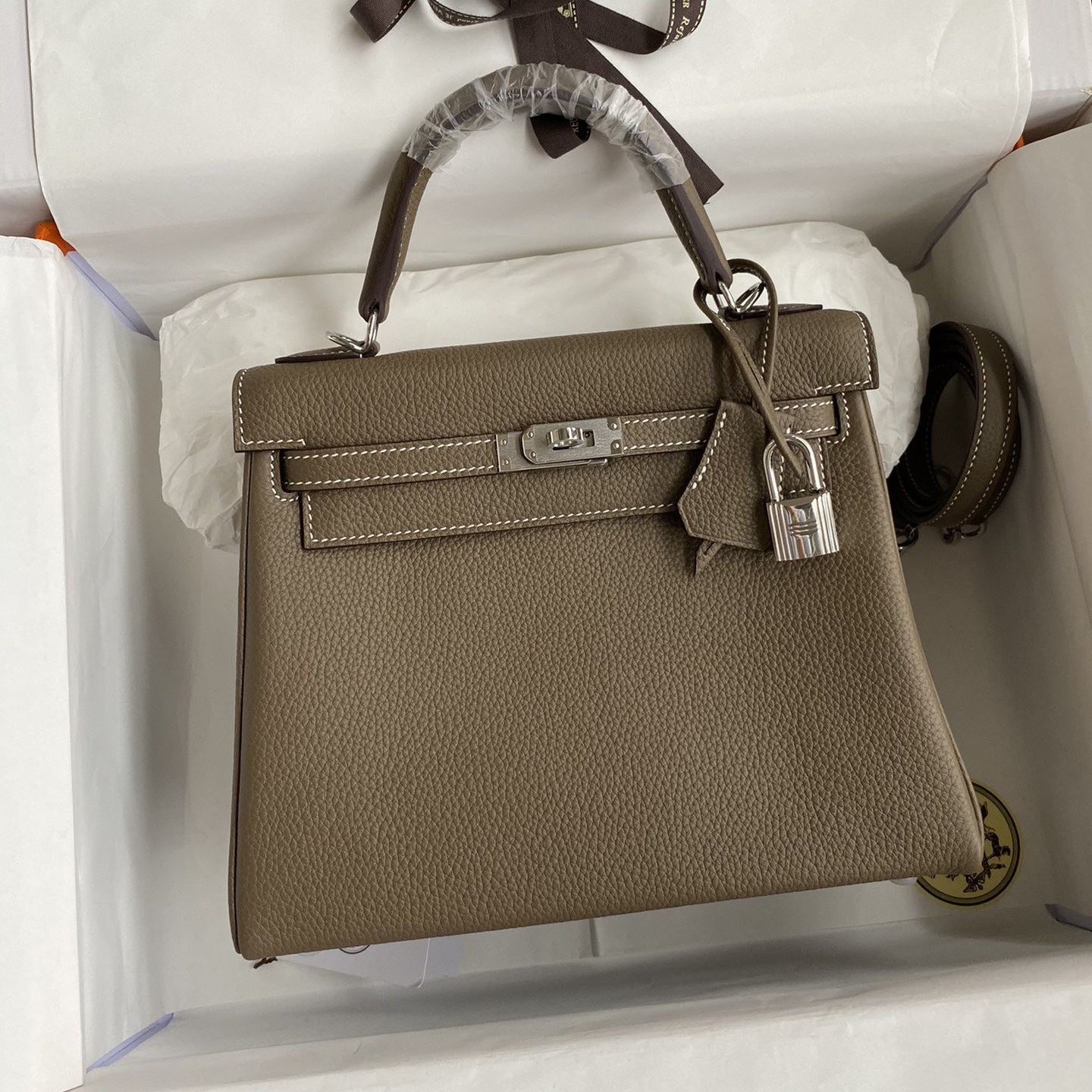 oKELLYo Bags 25cm Togo Leather Best