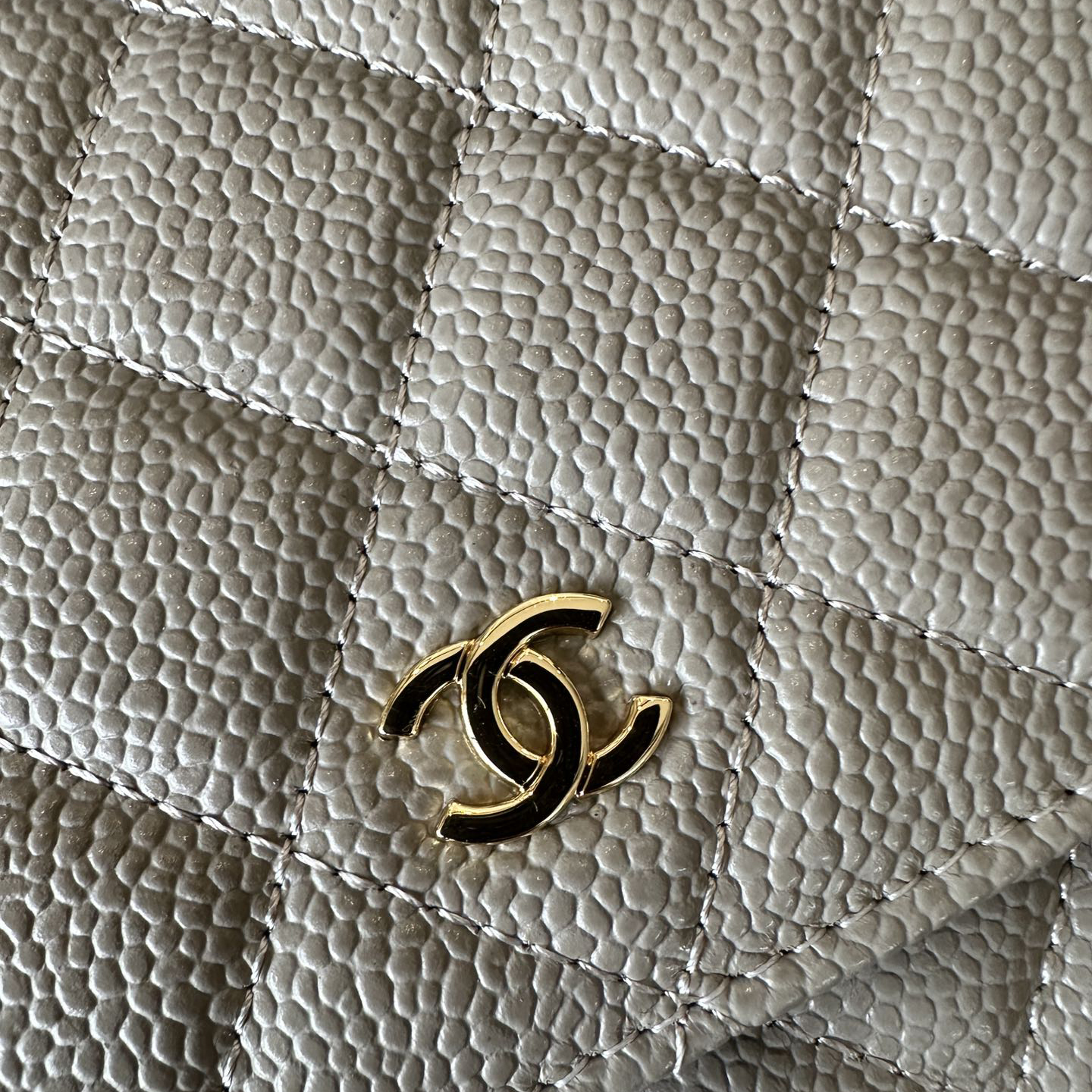 CC Bags Best Caviar Wallet on Chain 19cm