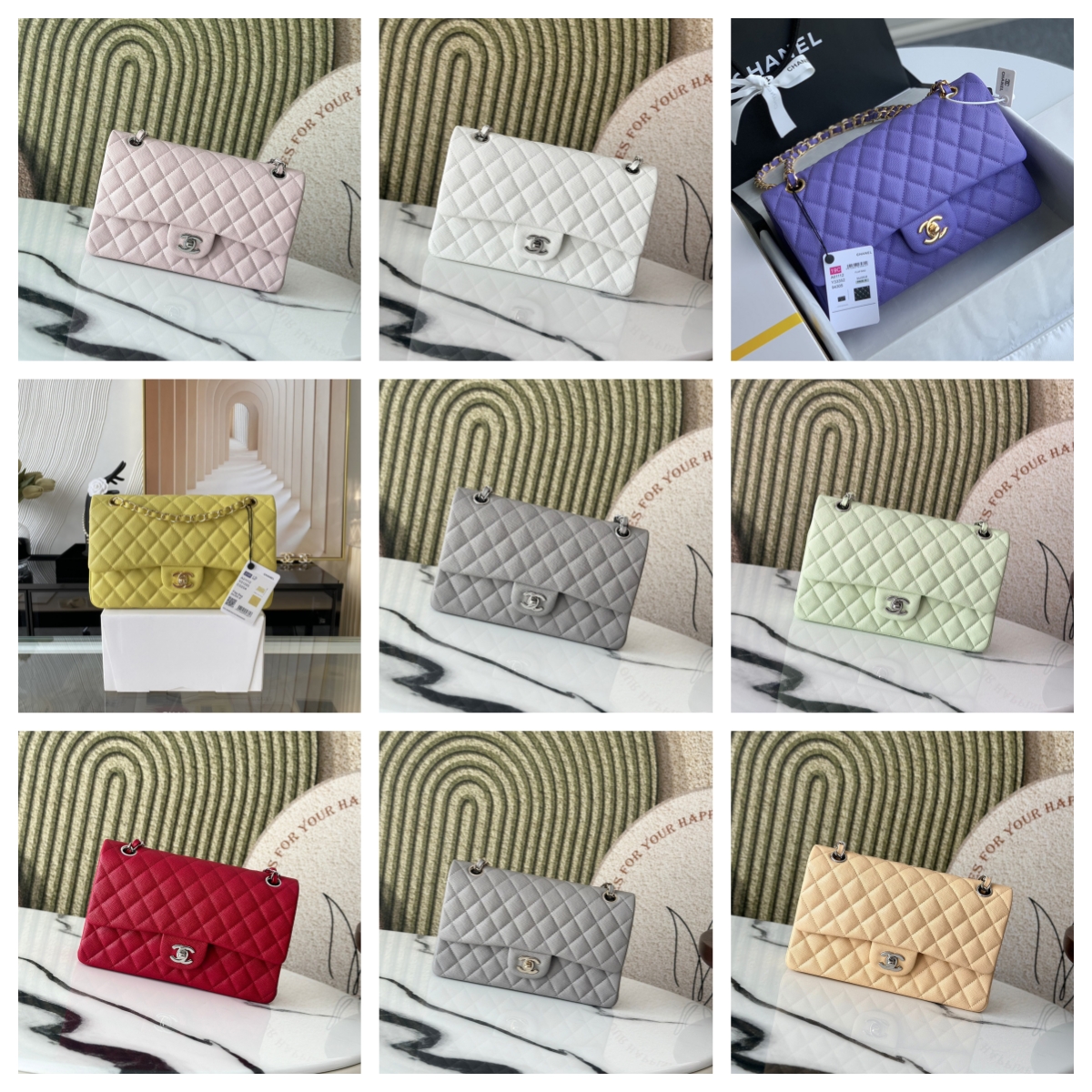 CC Bags Best Classic Flap Bag Caviar 25cm