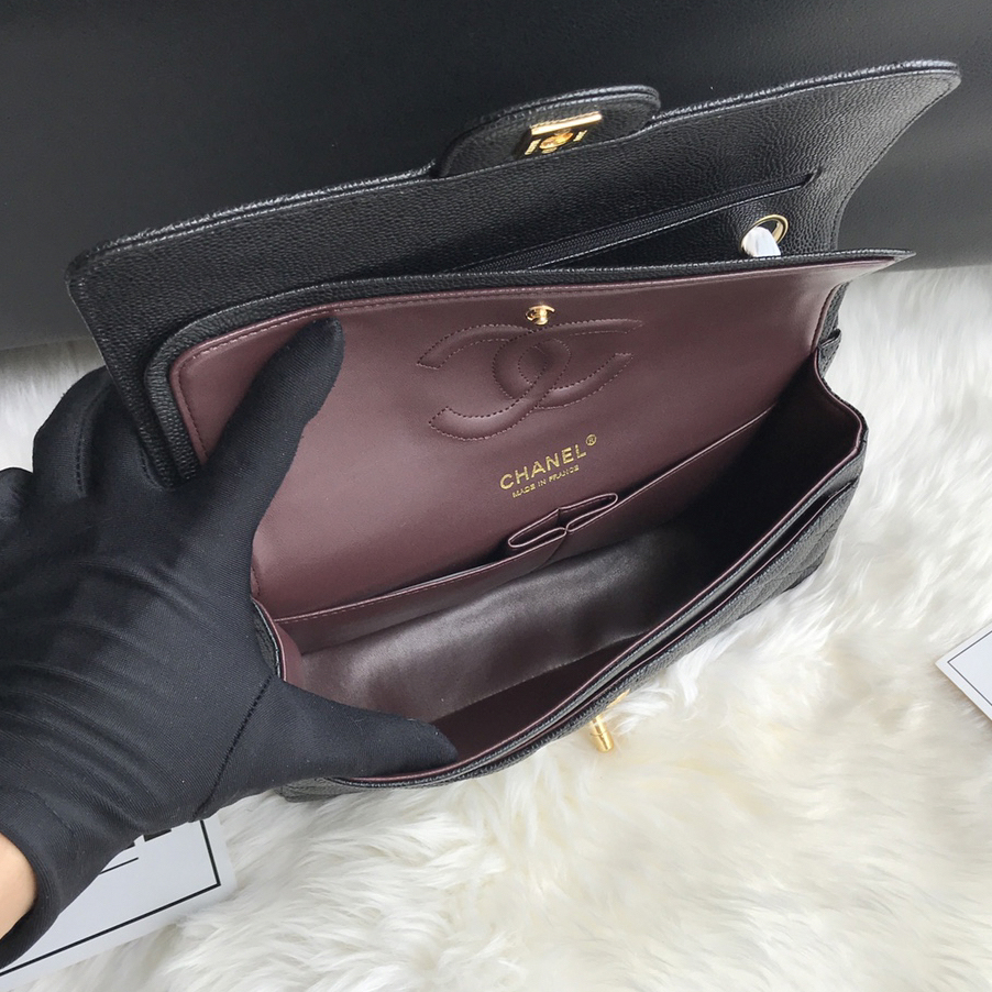 CC Bags Best Classic Flap Bag Caviar 25cm