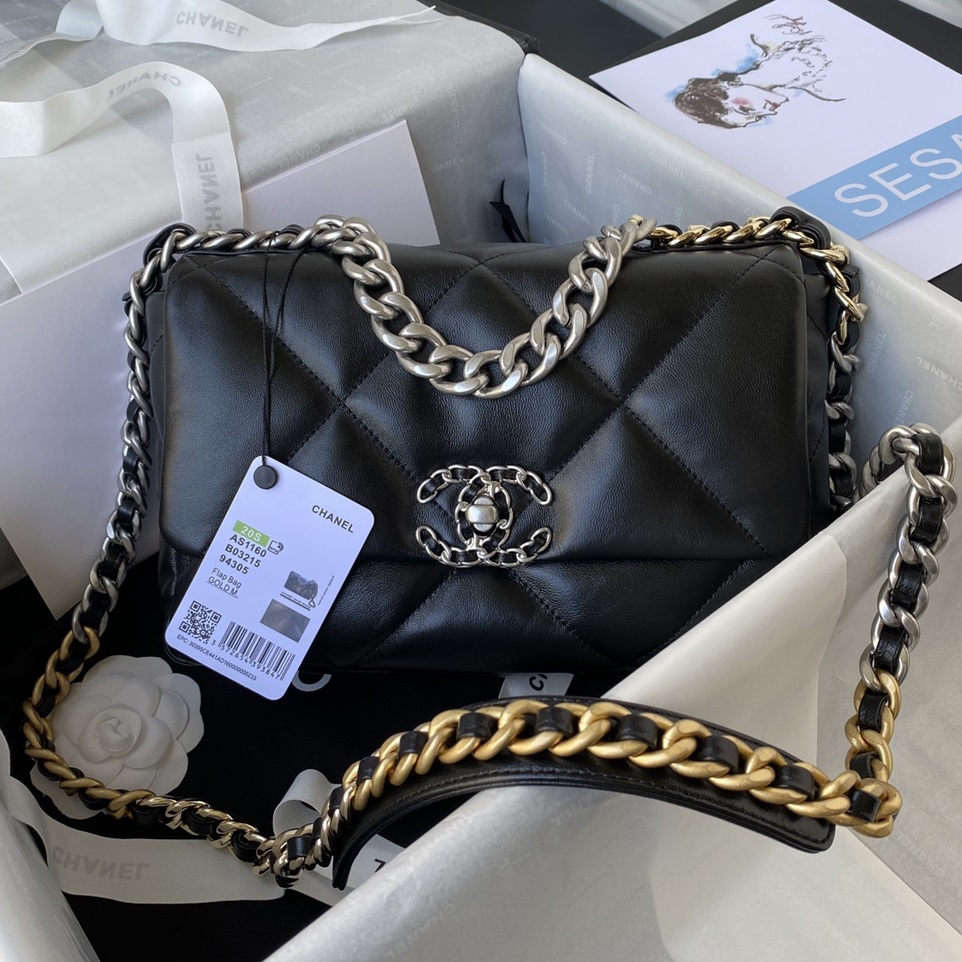 CC Bags 19bag 26cm Best Lambskin