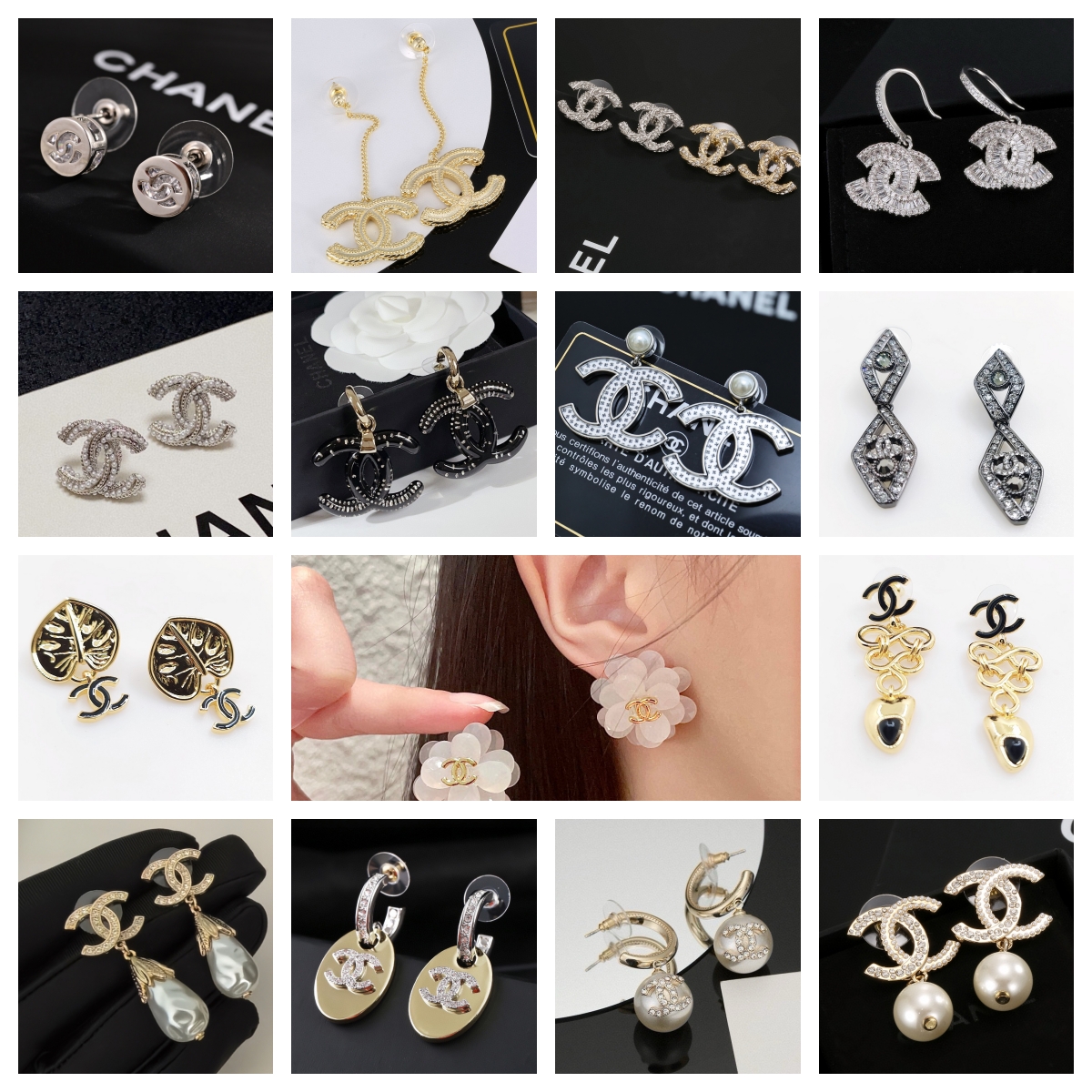CC Earrings Good Quality