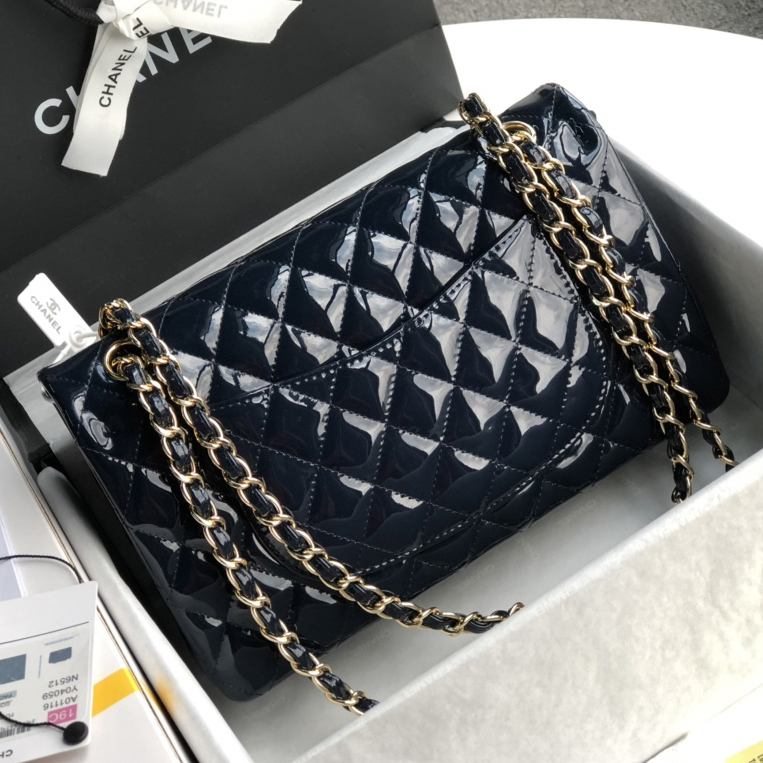 CC Bags Best Classic Flap Bag Patent 25cm