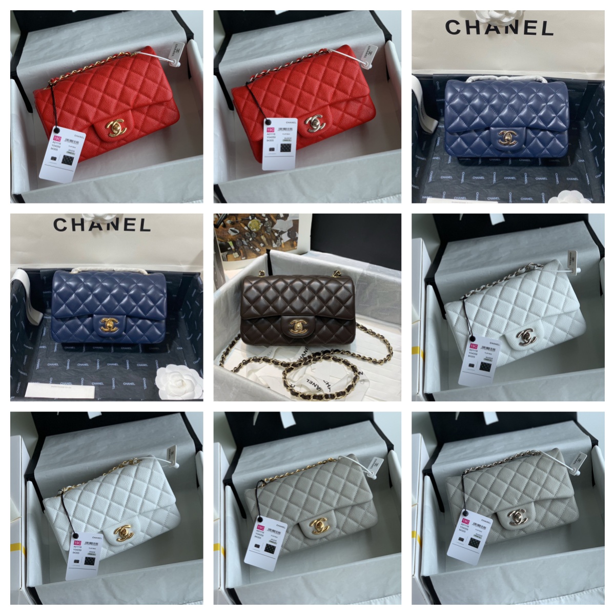 CC Bags Classic Quilted Shoulder Best 20cm
