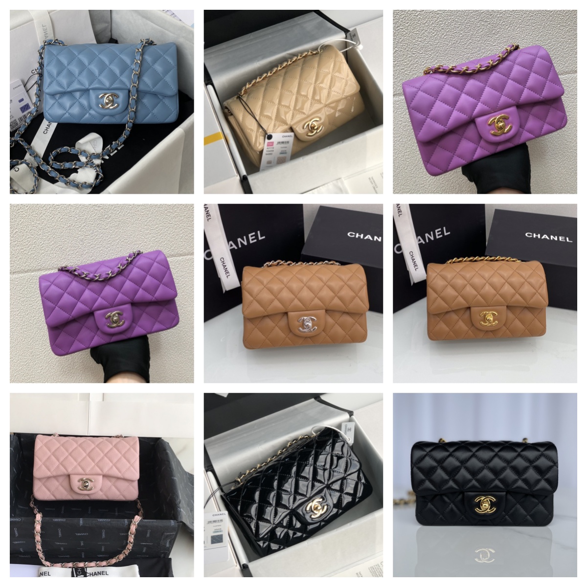 CC Bags Classic Quilted Shoulder Best 20cm