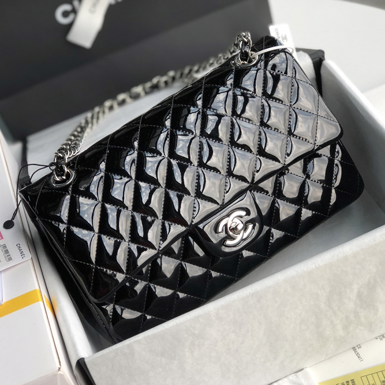 CC Bags Best Classic Flap Bag Patent 25cm