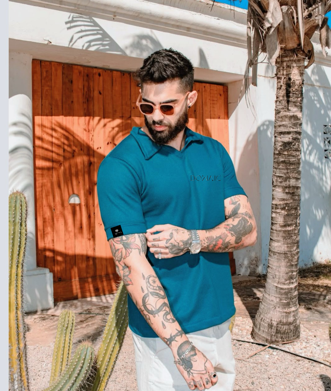 Polo Italiana Texturizada 