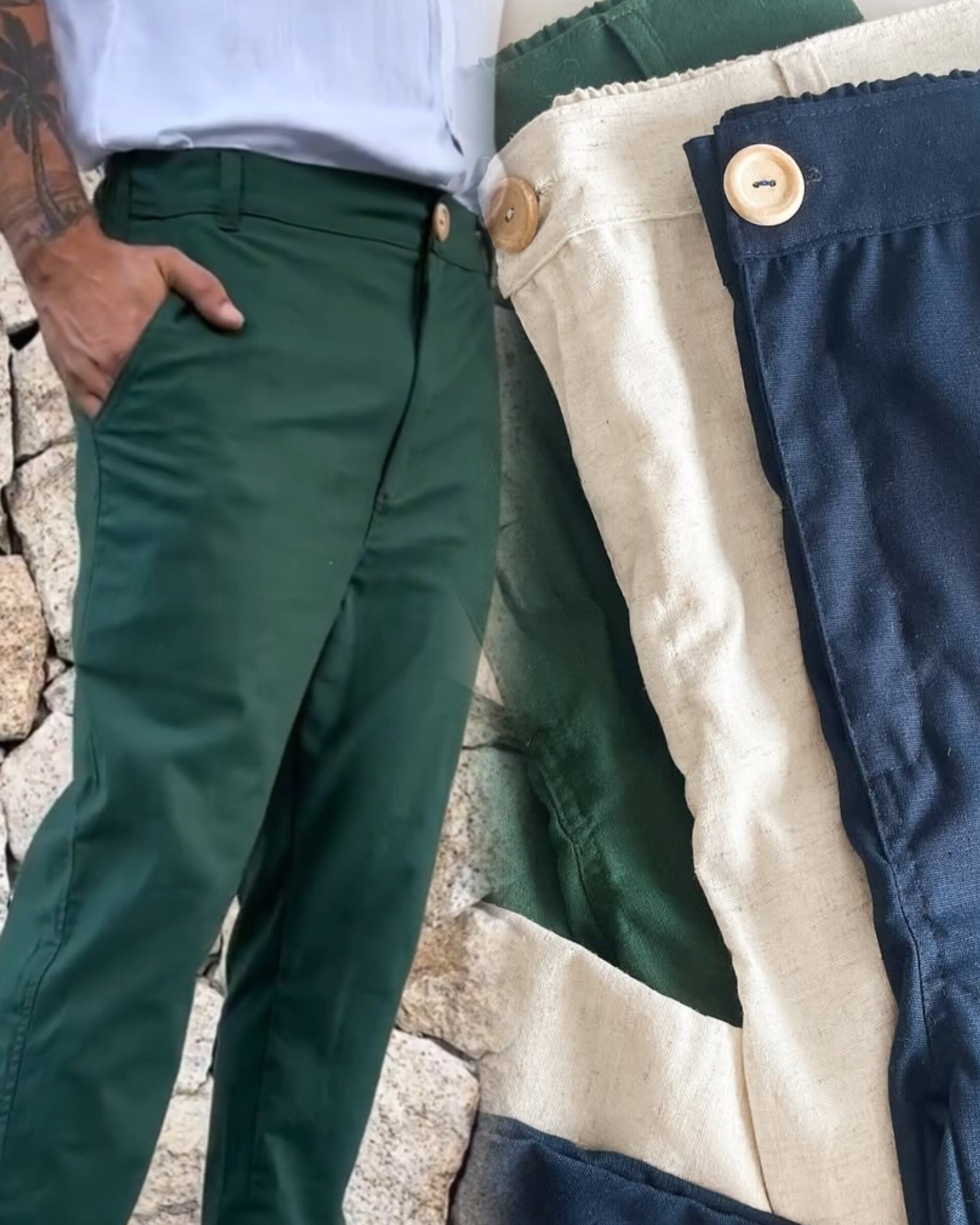 Calça Alfaiataria linho