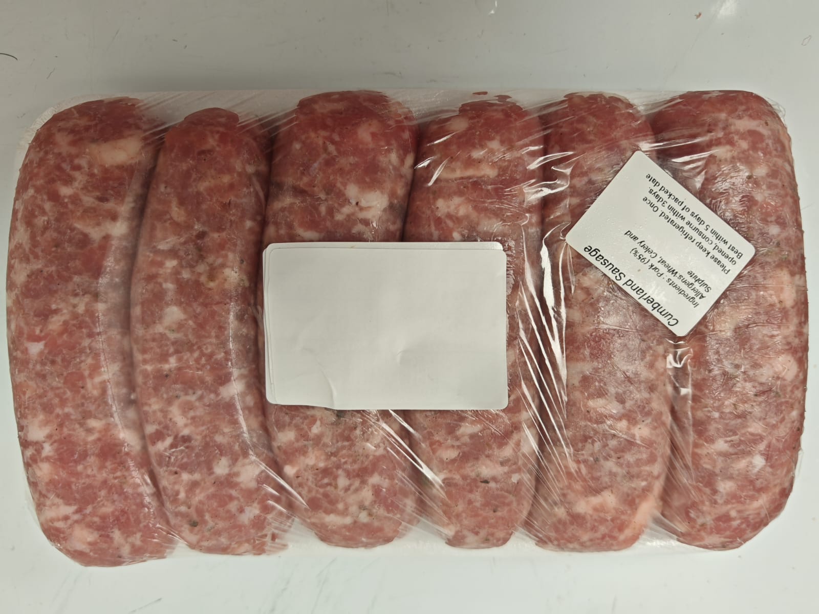Cumberland Pork Sausages