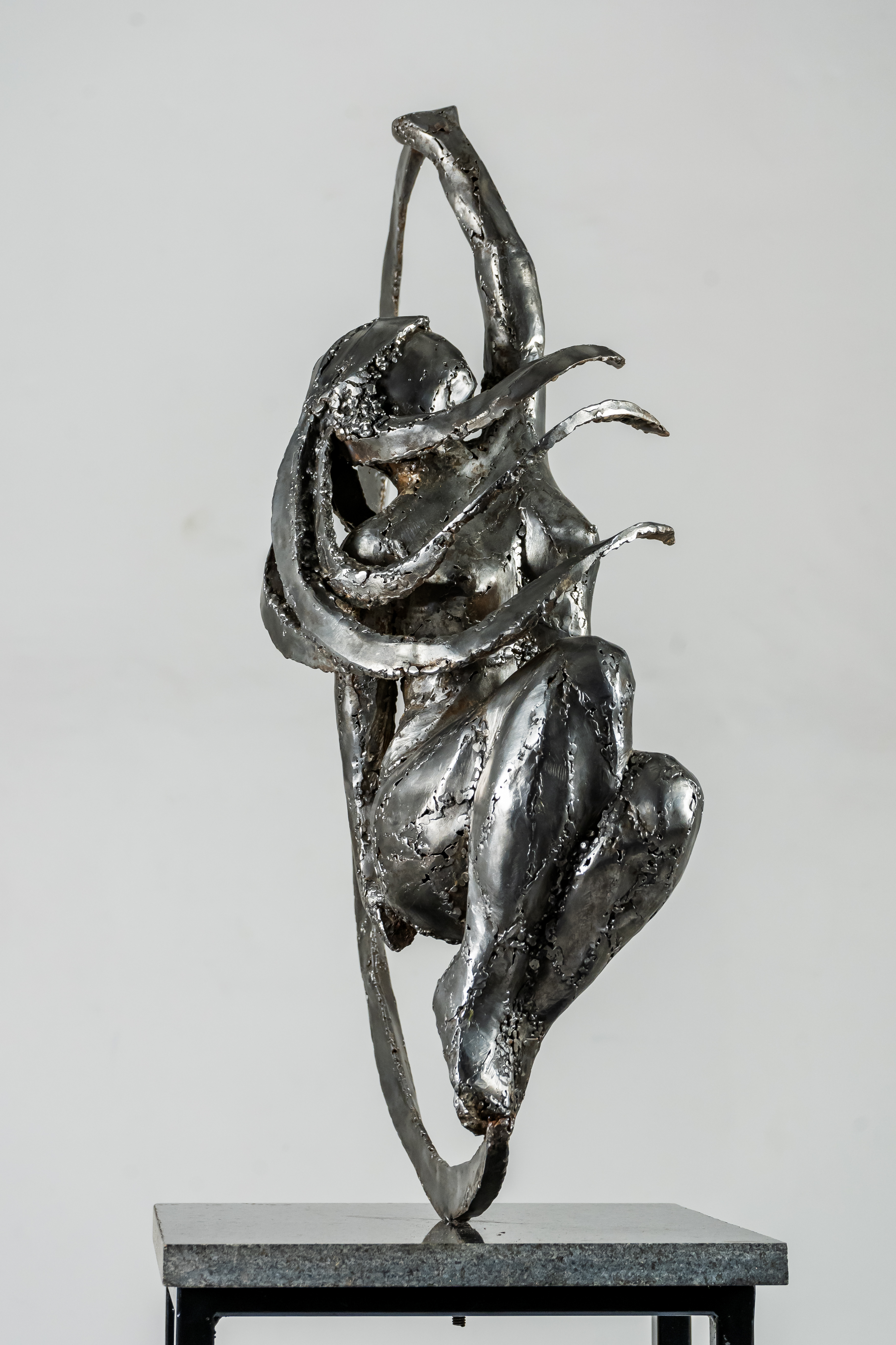 Modern Abstract Metal Sculpture