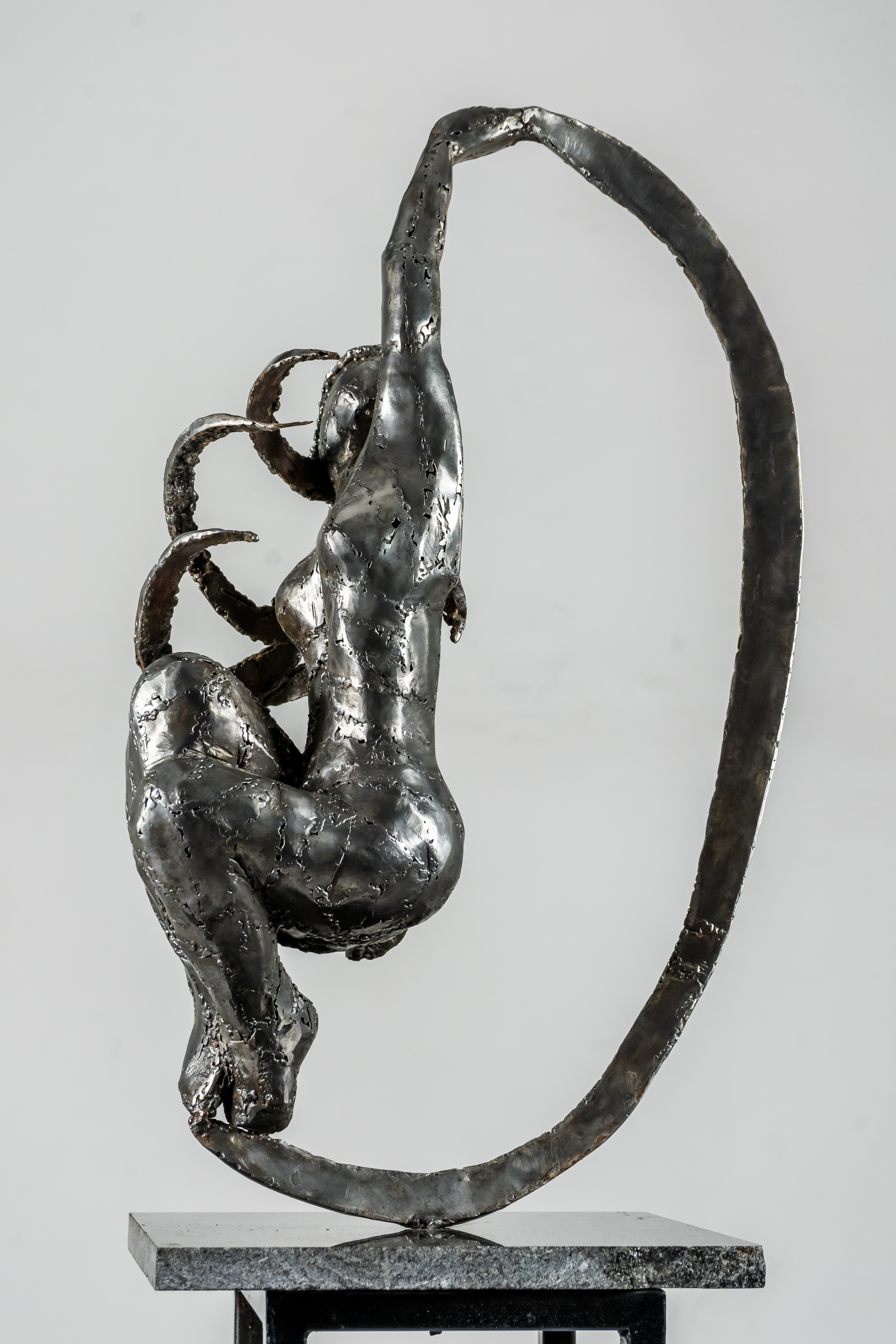 Modern Abstract Metal Sculpture