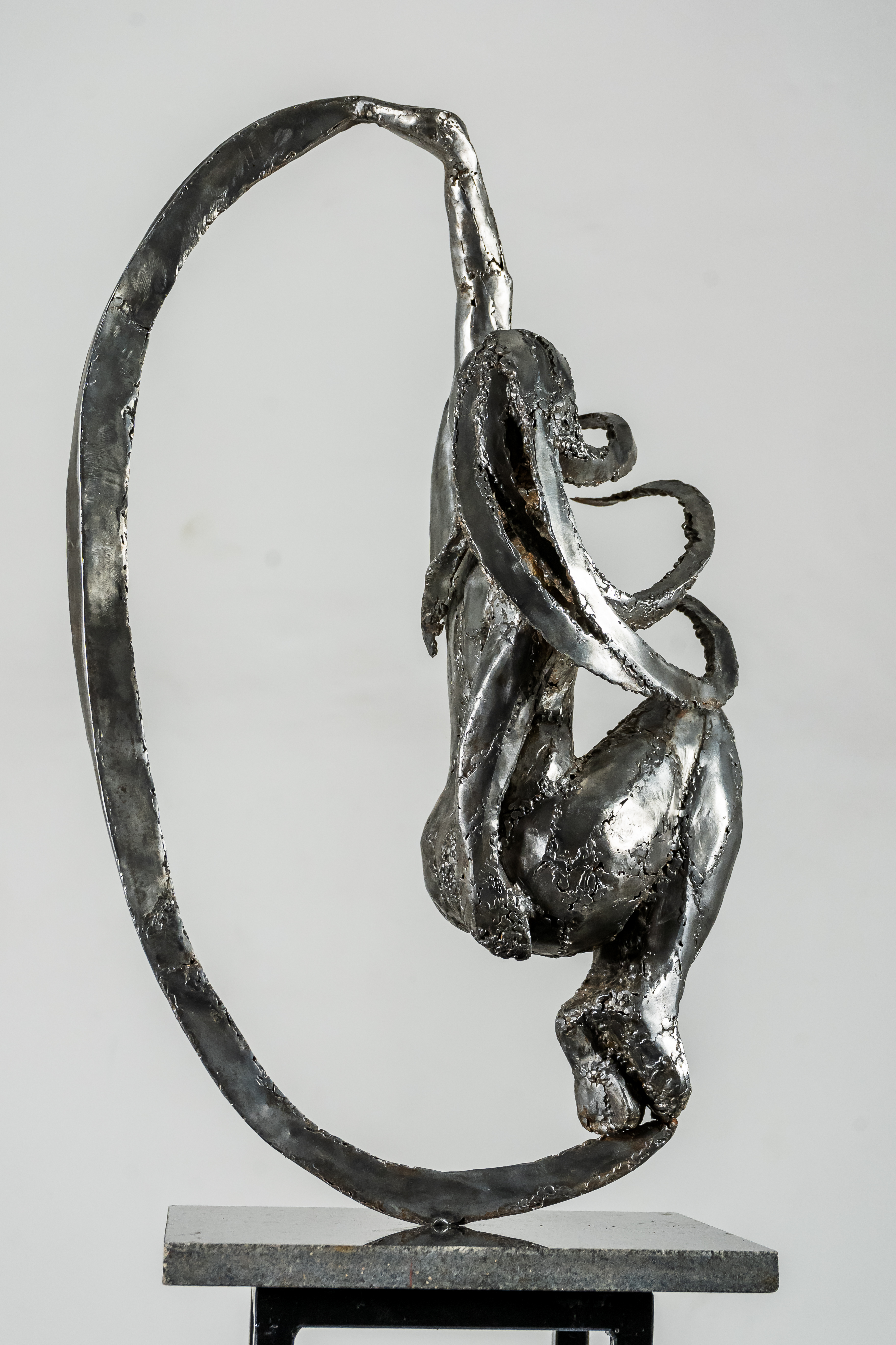 Modern Abstract Metal Sculpture
