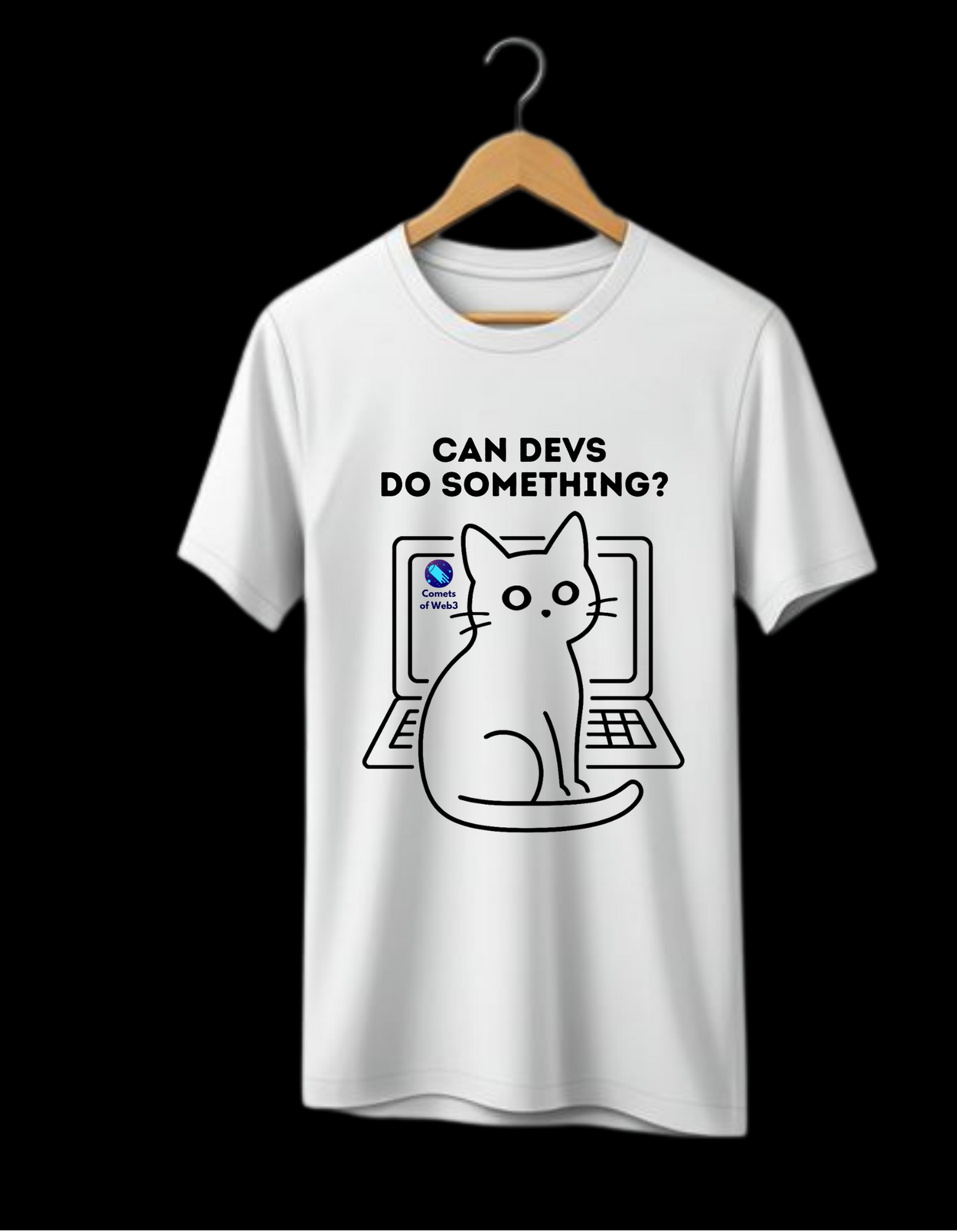 Can Devs Do Something? Cat T-Shirt