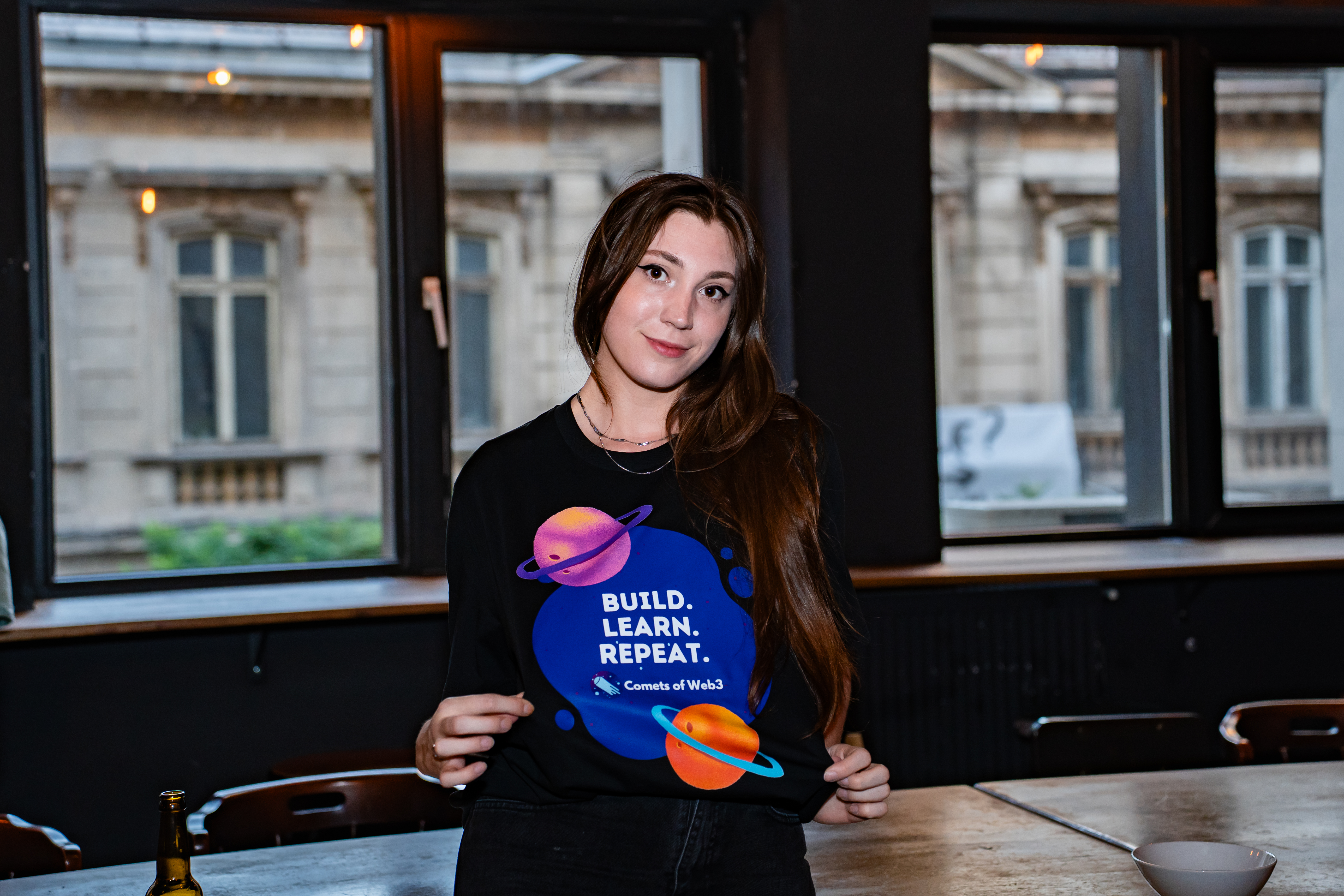 Comets of Web3 Graphic T-Shirt