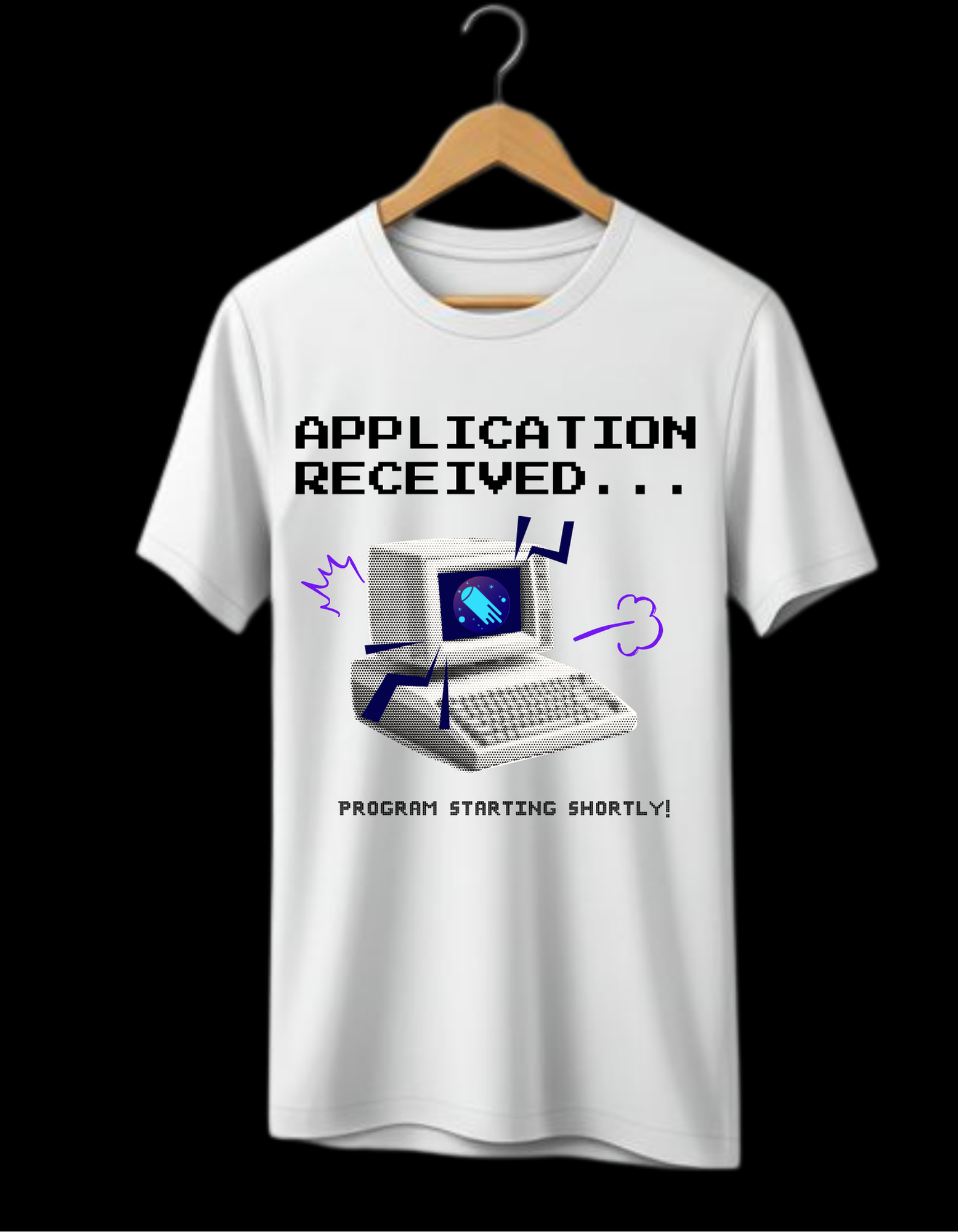 Retro Computer Graphic T-Shirt