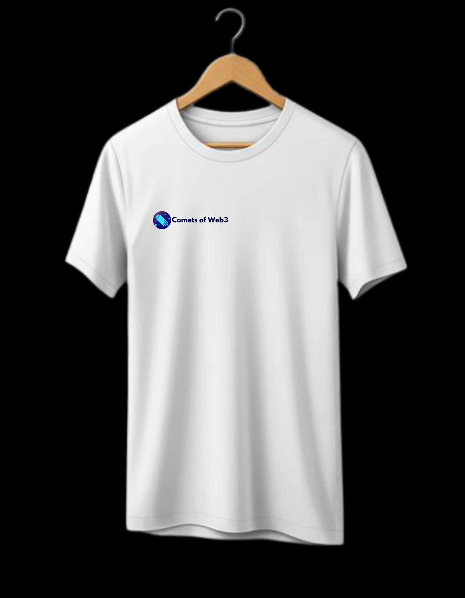 Comets of Web3 T-shirt - "Just a builder who loves cats"
