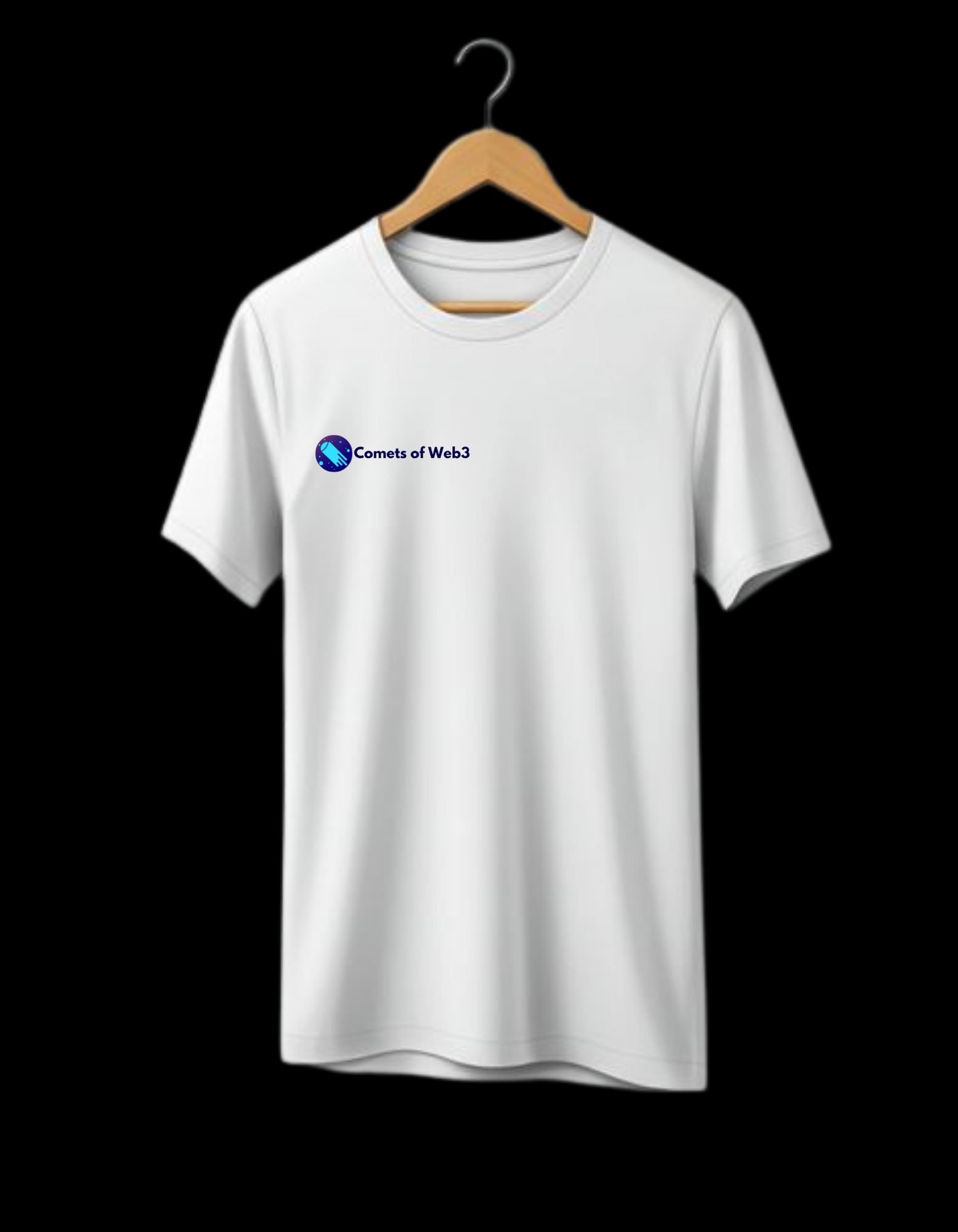 Comets of Web3 White T-Shirt - "Can devs do something?"