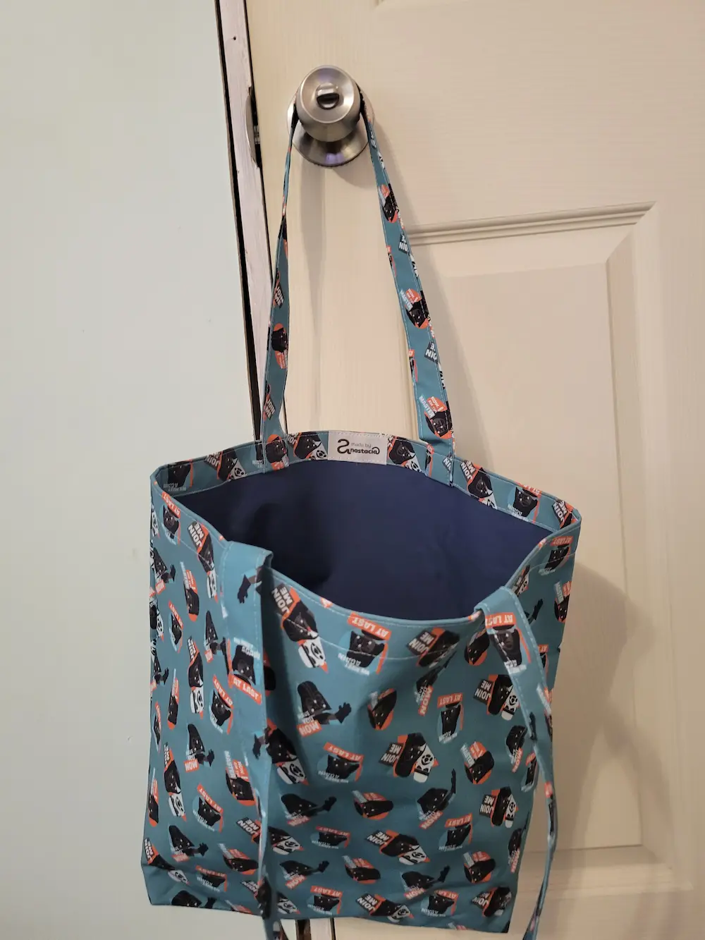 Join Me Vader Tote Bag