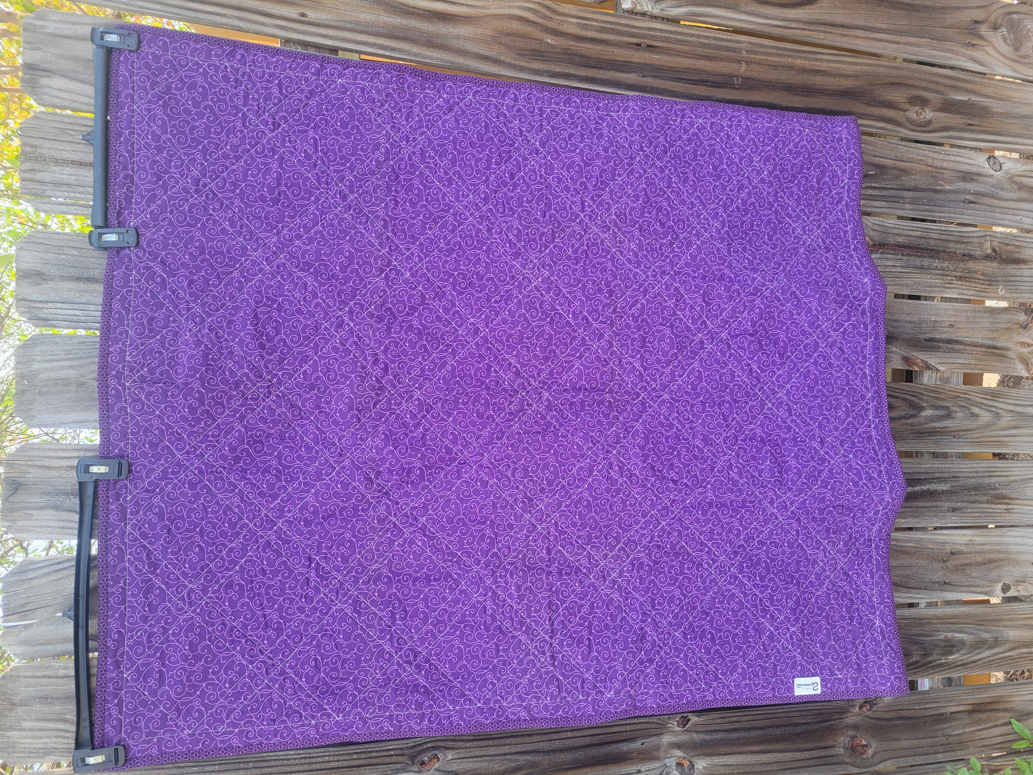 Midnight Soiree Lattice Quilt